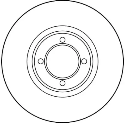 Juego de discos de freno TRW DF1679 TRW DF1679 Auténtico